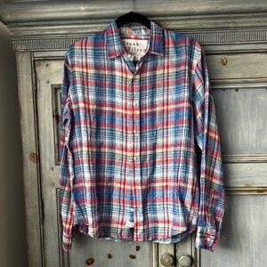 Frank & Eileen Paul Paid Relaxed Shirt Size S